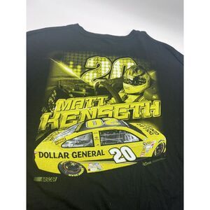 Matt Kenseth NASCAR Shirt Mens Size 3XL Dollar General Black/Yellow Short Sleeve